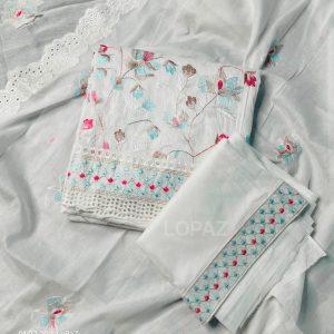 🌸 অরবিন্দু ১০০% সুতি — আনরেডি থ্রিপিস ✨